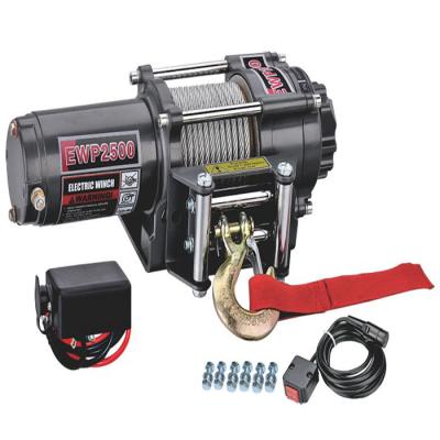 China ATV/UTV 2500lbs 12V Electric Winch For Atv Utv Car for sale