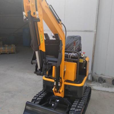 China 0.03cbm Track 1ton Small Rubber Bucket Excavator For Sale 0.03m3 for sale