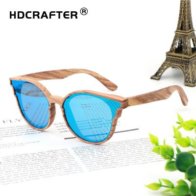 China Retro Optifix Classic Unisex Bamboo Wood Shades New Handmade Polarized Peggy Kirin Sun Glasses Custom Fashion Sunglasses River Glass Absorbable Gou 2021 for sale