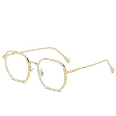 China For wholesaler tr90 reading glass retro classic anti-blue frame fashion blocking optical shades square computer glasses CE 2021 new for sale