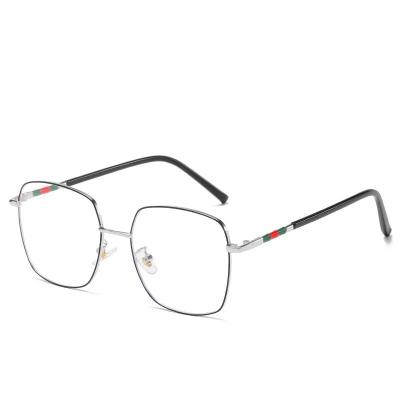 China For Reading Glass Wholesaler Glass Frame Anti-blue Classic Fashion Retro Blocking Square Shades Computer Glasses Optical CE 2021 New for sale