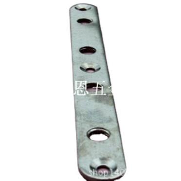 China Plastic Silver Steel Right Angle Corner Braces Common Stainless Steel Metal Bracket Straight Braces For Wooden Chair for sale