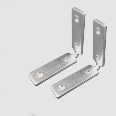 China Modern High Quality Galvanized 90 Degree Angle The Yard Hardware Furniture Accessories Sideboard Handle for sale