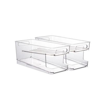 China Double-Layer Sustainable Creative Self Beer And Beverage Storage Box Fridge Dropping Storage Box Household for sale