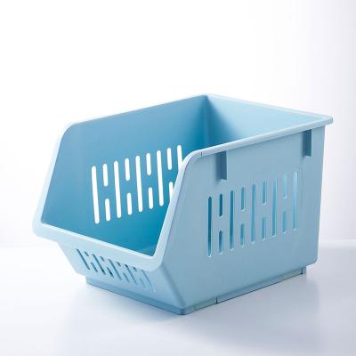 China New-fashion Storage Basket Space Saving Dormitory Multiple Stacked Hanging Basket Shelf for sale