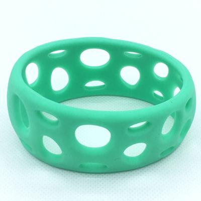 China Waterproof Durable Wristband Soft Silicone Bracket Cavity Modeling Bracket Logo Customizable for sale