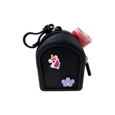 China Cute New Japan Style Girls Cartoon Silicone Change Purse Key Coins Wallet Clutch Bags Small Pocket Purses for sale