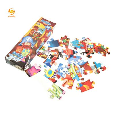 China Toy Shinyway Kids Educational Games Personalized Paper Puzzles 3d Kids Puzzle Paper for sale