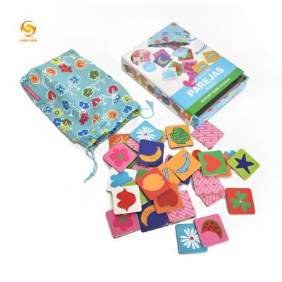 China Shinyway Paper Factory Directly 36 Pieces Memory Game Toy For Kids Age 3-7 Years Old for sale