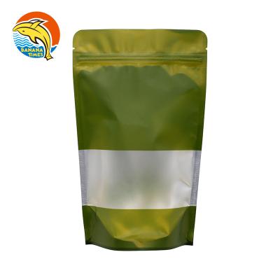 China Custom Print Moisture Proof 3.5 Mylar Bags Resealable Back Up Pouch Mylar Bag Custom Ziplock Printed Mylar Bag for sale