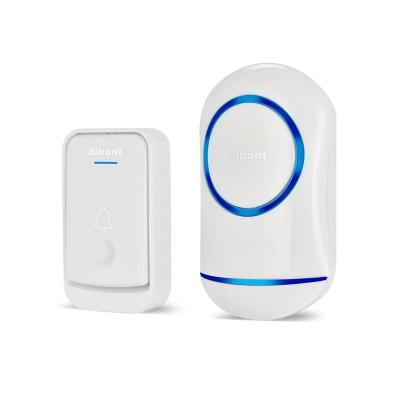 China 200m Wireless Door Chime 52 Musics Modern Wireless Waterproof Battery Doorbell Digital Radio Doorbell for sale