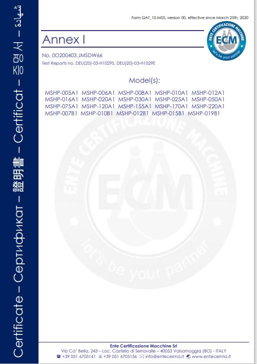 CE - Jiangsu Micoe Solar Energy Co., Ltd.