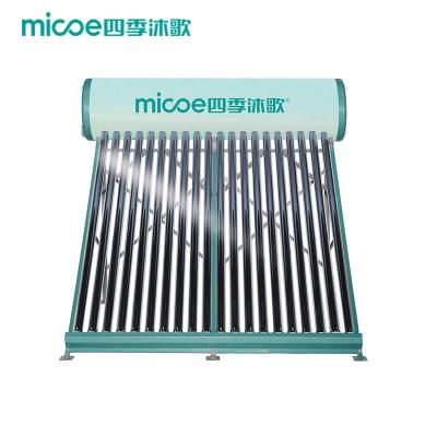 China Newest Design Outdoor Hot Selling High Efficiency Integrate Pressurized Solar Water Heater 200L 300L for sale