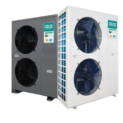 China New Heating&Cooling Air Source Heat Pump Micoe 5-13HP Hotel Heat Pumps DC Inverter Residential Air Conditioning for sale