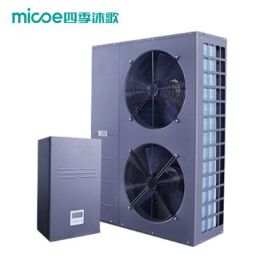 China Hotel Micoe Full DC Inverter EVI Heat Pump LOW Temperature up to -30 for sale