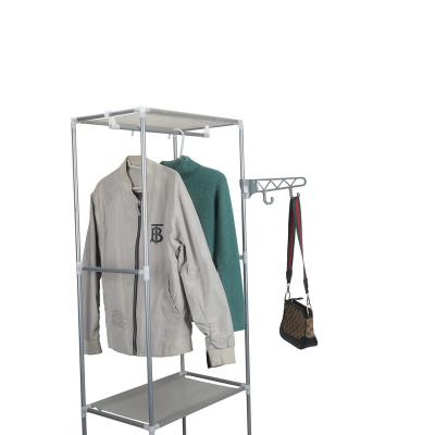 China New Product Adjustable Metal Chrome 3 Tier (Height) Clothes Drying Rack Retail, Wire Garment Rack for sale