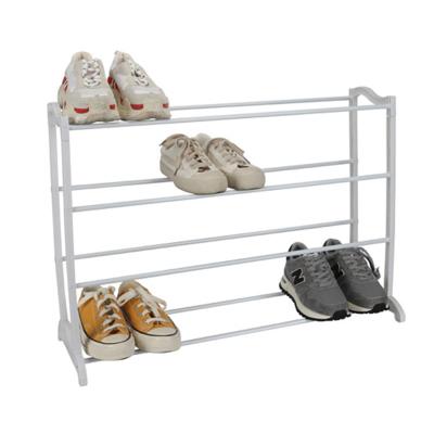 China (Other) 4 Tier Adjustable Waterproof Shoe Rack 20 Pair Shoes Rack For Entrances for sale