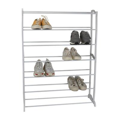 China (Others) 6 Layer Shoe Rack Organizer Save Space 6 Tier Adjustable Stainless Steel Shoe Rack for sale