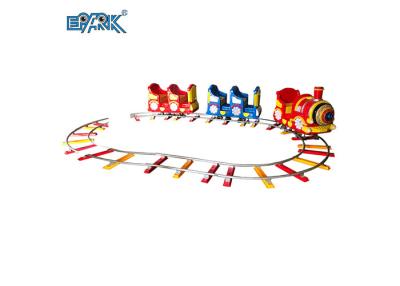 China Theme Park Kiddy Ride Machine Electric Kiddie Ride On Train With Track 5 Players for sale