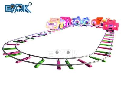 China 10 Players Electric Train Children Ride Equipment Mini Kids Rail Track Train for sale