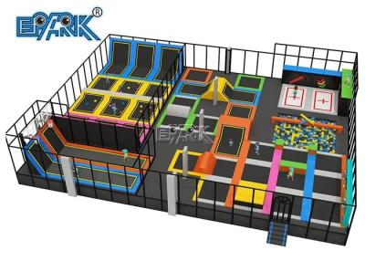 China Jump Trampoline Park Equipment Soft Playground With Slide And Climbing Equipment for sale