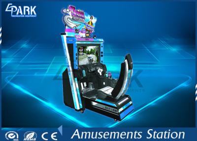 China 3D LCD het Scherm het Rennen de Arcade van de Spelmachine Aanvankelijke D5 het Rennen Simulator Te koop