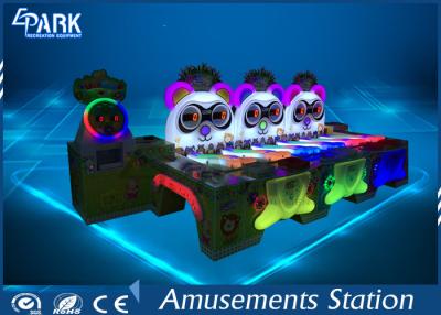 China Cute Panda Amusement Game Machines 6 Player Ball Shooting For Shopping Mall for sale