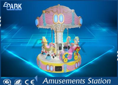 China Electronic Fiberglass Carousel Ride Amusement Game Machines For Game Center for sale