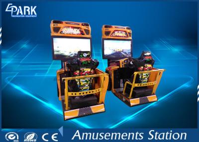 China Kids Car Racing Simulator / Racing Game Machine Coin Operated for sale