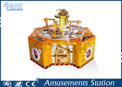 China Four Players Audit Memory Amusement Game Machines , Kids Arcade Candy Claw Machine for sale