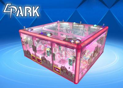 China Luxury Pink Princess Arcade Toy Crane Game Machine 12 Month Warranty for sale