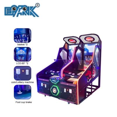 China Adult Indoor Electronic Coin Operated Skill Shooting Crazy Hoop Street Basketball Arcade Game Machine for sale