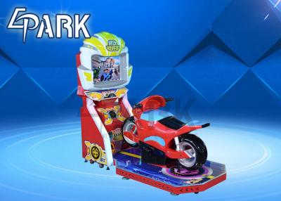 China Amusement Indoor Playground Stunt Car Racing Simulator Game Machine with LED Light Effect for sale