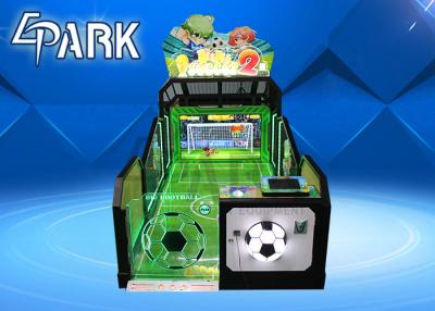 China Hallenfußball-Säulengang-Maschinen-/Fußball-werfende Arcade-Spiel-Maschine holen Spaß zu verkaufen