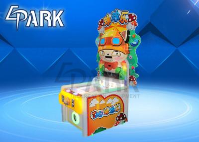 China Happy Throw Ball Shooting Games Capsule Toy / Kids Redemption Ticket Arcade Game Machine for sale