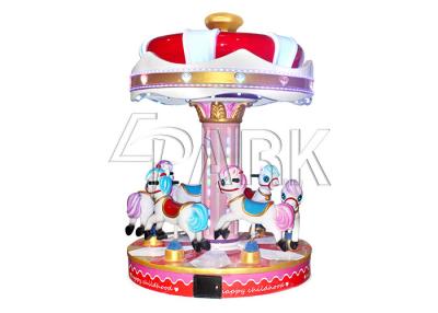 China Guangzhou amusement park merry go round rides EPARK coin operated carousel for sale fiberglass 6 seats theme park rides for sale