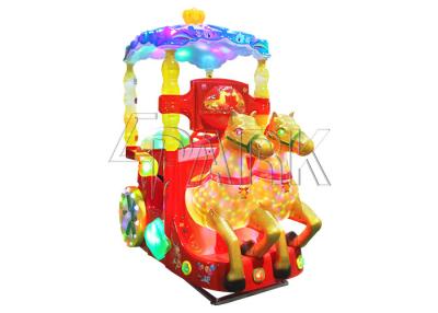 China Royal Carriage Amusement Children Game Machine Metal + Glass Fibre  Material for sale