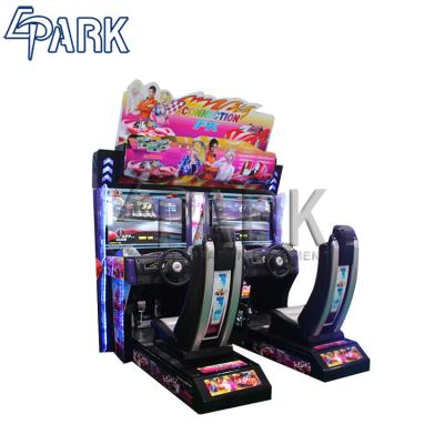 China Conjoined Racing Game Machine With Plastic Material Alloy Steel Structure for sale