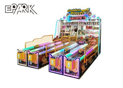 China Four Player Golden Minecart Amusement Game Machines for sale