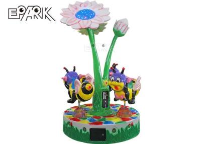 China Bee Park Kids Carousel Horses Amusement  Children Playground Merry Go Round Riding for sale