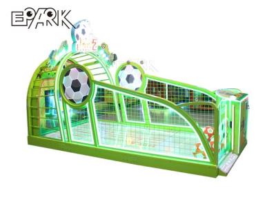 China Mini Kids Gym Playground Big Big Soccer 2 Players Play Football Game Machine with 55 Inch Screen for sale