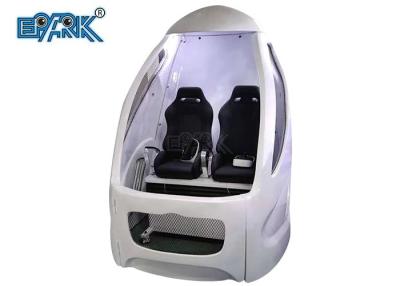 China Double Space Capsule 9D VR Simulator With 19 Inch TV Display for sale