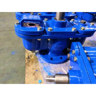 China Factory Seat High Quality Resilient Gate Valve For HDPE Pipe Round for sale