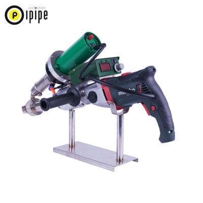 China Building Material Shops PE Plastic Heating Double Welding Machine Ex-stock Extrusion Welder Gun for sale