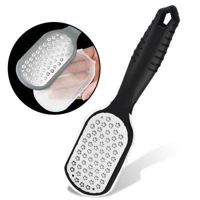 China Wholesale Custom Pedicure Tools Stainless Steel Foot File Callus Remover Foot File FF-ZY-7 for sale