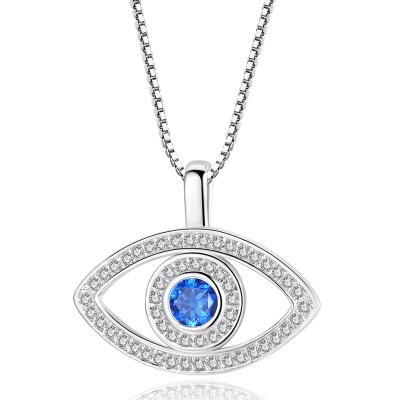 China Fashion Cheaper Classic Blue Evil Eye Glass Necklace Amulet Necklace Protection Against Evil/Danger/Disease for sale