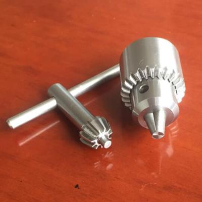 China Taper R8 Keyless Drill Chuck Built-in Heavy Duty Motor Different Tool Steel Models For Wrench for sale