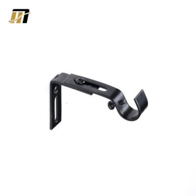 China Modern Simple Style Metal Adjustable Metal Curtain Rod Bracket for sale