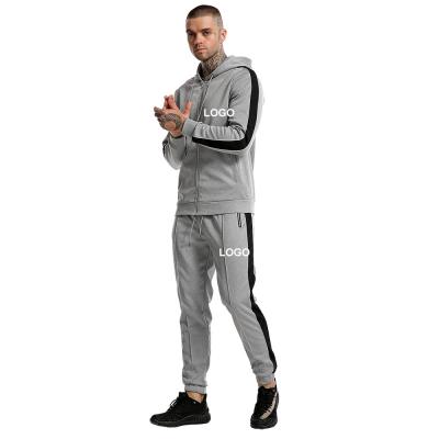 China Breathable Set Homme Men's Breathable Tracksuit Loose Sets 2 Piece Zipper Sweat Suit For Men Tracksuit Set Sweatsuit Training Wear for sale