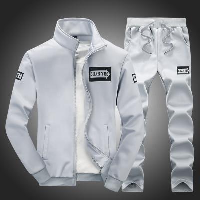 China Dropshipping Breathable Jogger Men's Sweatsuit Jogging Jacket Set Men Shirt And Pants Set Men Training Wear for sale